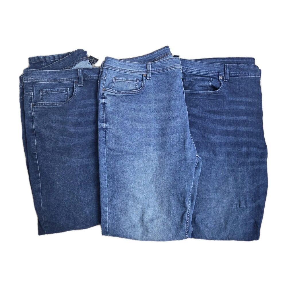 Lot of 3~ the perfect jean nyc Slim Thick Athletic Stretch Jeans Men's 40 X 32